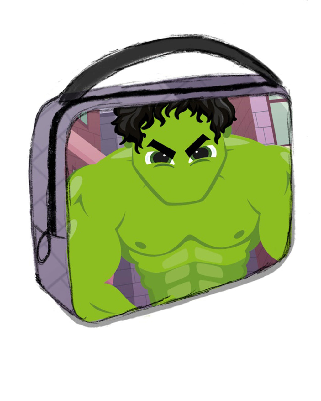 chelsea lunch box green man