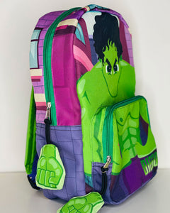 madi backpack green man